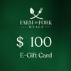 Farm to Fork Meals Gift Cards New