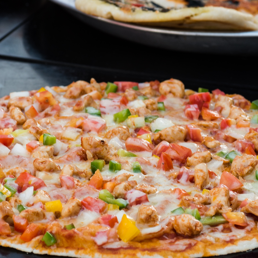 Sweet and Smoky Chicken Flatbread Farm to Fork Meals